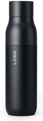 LARQ Obsidian Μπουκάλι Θερμός Μαύρο 500ml