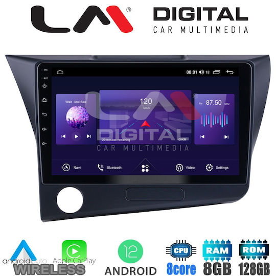 LM Digital Ηχοσύστημα Αυτοκινήτου για Honda CR-Z 2010-2017 (Bluetooth/USB/WiFi/GPS/Apple-Carplay/Android-Auto) με Οθόνη Αφής 9"