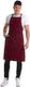 Adiavroxo (Work Aprons & Sleeves) Apron Full Body Barutti Burgundy
