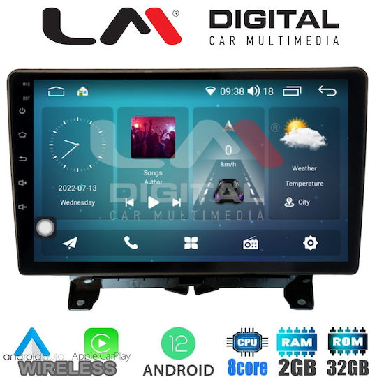 LM Digital Car Audio System for Land Rover Range Rover Sport / Discovery / Range Rover 2005-2013 (Bluetooth/USB/WiFi/GPS/Apple-Carplay/Android-Auto) with Touch Screen 9"
