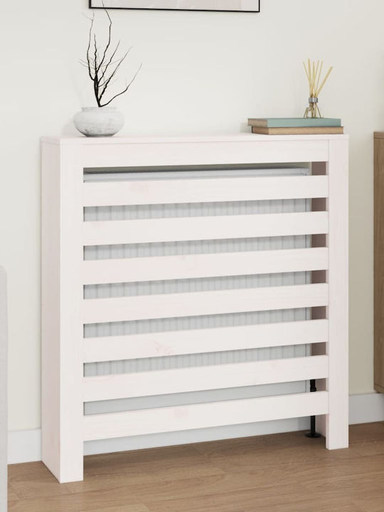 vidaXL vidaXL Radiator Cover from Solid Wood Wh...