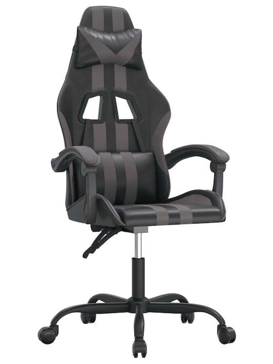 vidaXL 3143822 Καρέκλα Gaming Δερματίνης Μαυρο/...