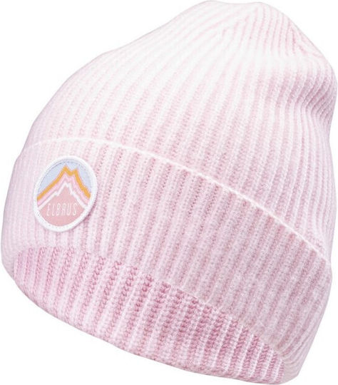 Quentin Beanie Frauen Beanie mit Rippstrick in Rosa Farbe