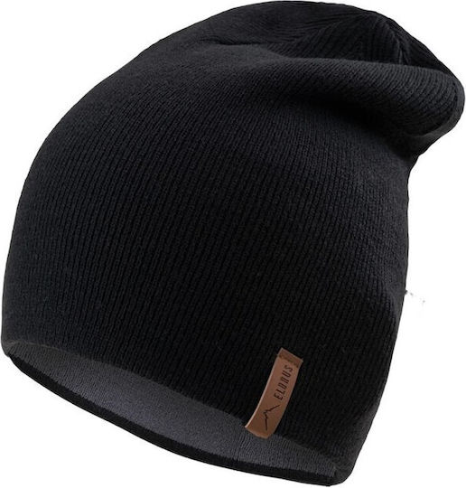 Trend Beanie Männer Beanie mit Rippstrick in Schwarz Farbe