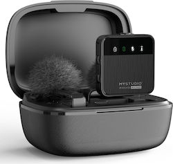 EasyPix MyStudio MIC DUO Σετ Ασύρματο Μικρόφωνο Πέτου, Clip On