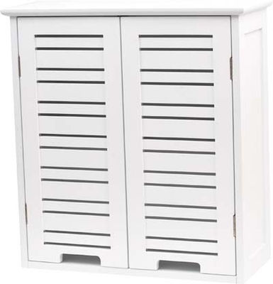 Bathroom Cabinet L52xD22xH55cm White