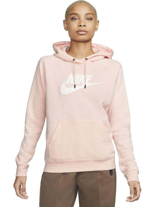 Nike Nsw Essential Γυναικείο Φούτερ με Κουκούλα...