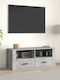 TV Stand Gray 100x35x40cm