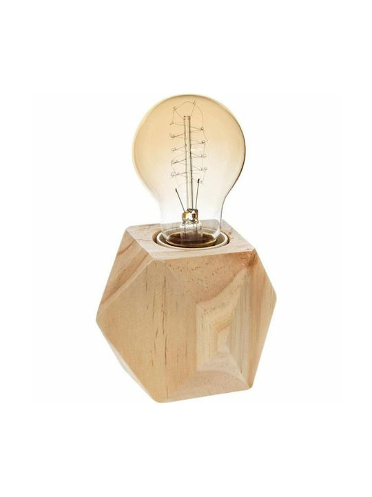 Atmosphera Tabletop Decorative Lamp with Socket for Bulb E27 Beige