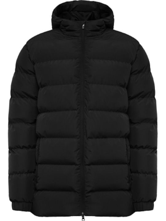 Nepal Χειμωνιάτικο Μπουφάν Puffer Μαύρο