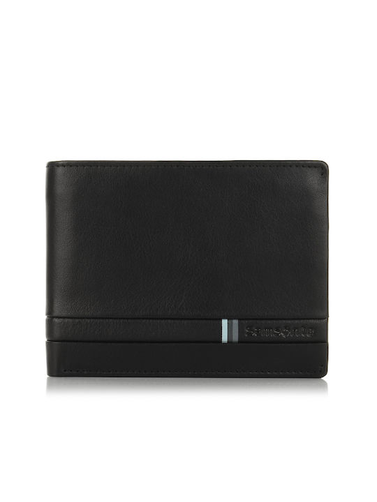 Samsonite Men's Leather Wallet Black