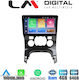 LM Digital Автомобилна Аудио Система с A/C (Блутут/USB/WiFi/GPS/Apple-Carplay/Android-Auto) с Екран 9"