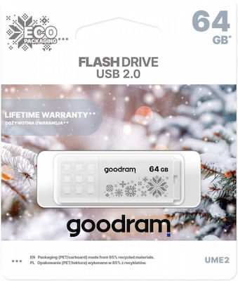 GoodRAM UME2 64GB USB 2.0 Stick Winter