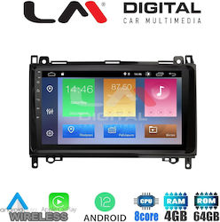 LM Digital Ηχοσύστημα Αυτοκινήτου για Mercedes Benz A / Spider / Vito (Bluetooth/USB/AUX/WiFi/GPS) με Οθόνη Αφής 9"