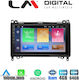 LM Digital Car Audio System for Mercedes-Benz Sprinter / Vito / Viano Alfa Romeo Spider 2004-2012 (Bluetooth/USB/AUX/WiFi/GPS/Apple-Carplay/Android-Auto) with Touch Screen 9"