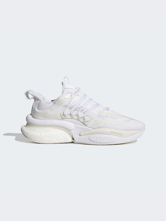 Adidas Alphaboost V1 Ανδρικά Chunky Sneakers Cloud White / Core White / Chalk White
