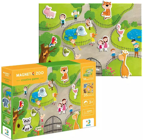 Dodo Magnetic Construction Toy Zoo for Children Aged 3+