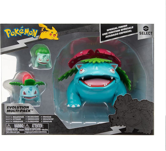 Jazwares Bulbasaur Ivysaur Venusaur Pokemon For 4+ Years (Miscellaneous Designs)
