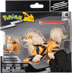 Jazwares Growlithe Arcanine Pokemon Pentru 4+ Ani