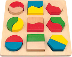 Lemnos Puzzle pentru Copii cu Îmbinări Forme 18buc EPA Lemnos Puzzle pentru Copii cu Îmbinări Forme 18buc EPA