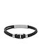 Fossil Men's Leather Bracelet 21cm
