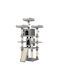Feandrea Scratching Post Cat Trees Gray 7 levels 60x55x172cm