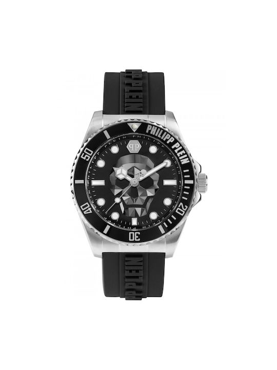 Philipp Plein The Skull Watch Battery with Blac...