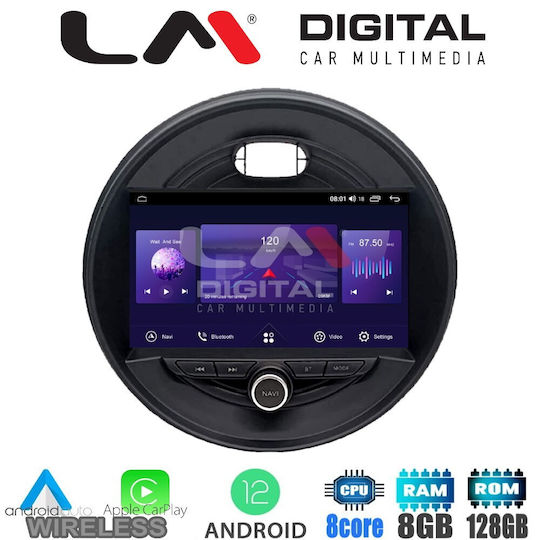 LM Digital Автомобилна Аудио Система (Блутут/USB/WiFi/GPS/Apple-Carplay/Android-Auto)