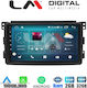 LM Digital Ηχοσύστημα Αυτοκινήτου για Smart ForTwo / ForFour 451 2007-2010 (Bluetooth/USB/WiFi/GPS/Apple-Carplay/Android-Auto) με Οθόνη Αφής 9"