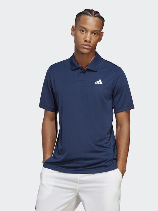Adidas Club Tennis Ανδρική Μπλούζα Polo Κοντομάνικη Navy Μπλε