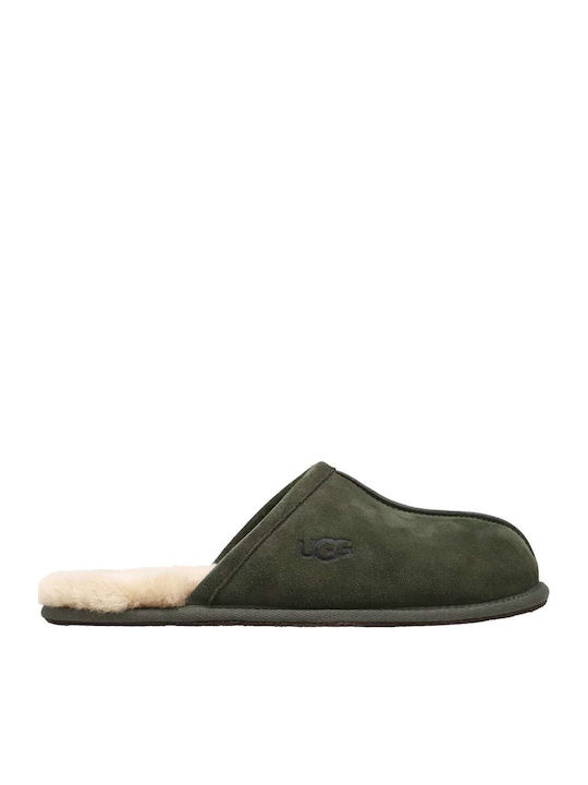 UGG Scuff Зимни мъжки чехли Зелени
