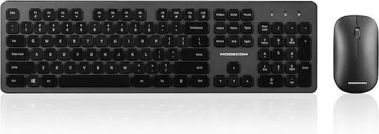 Modecom MC-5200C Wireless Keyboard & Mouse Set English US