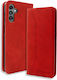 Bodycell Book Synthetic Leather Red (Galaxy A04s) 04-01071