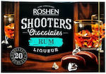 Roshen Shooters Liquor Chocolate Treats with Rum Liqueur 150gr