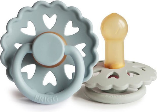 Frigg Andersen Pacifiers Rubber Ole Lukoie/Clumsy Hans - Blue - Beige for 6-18 months 2pcs