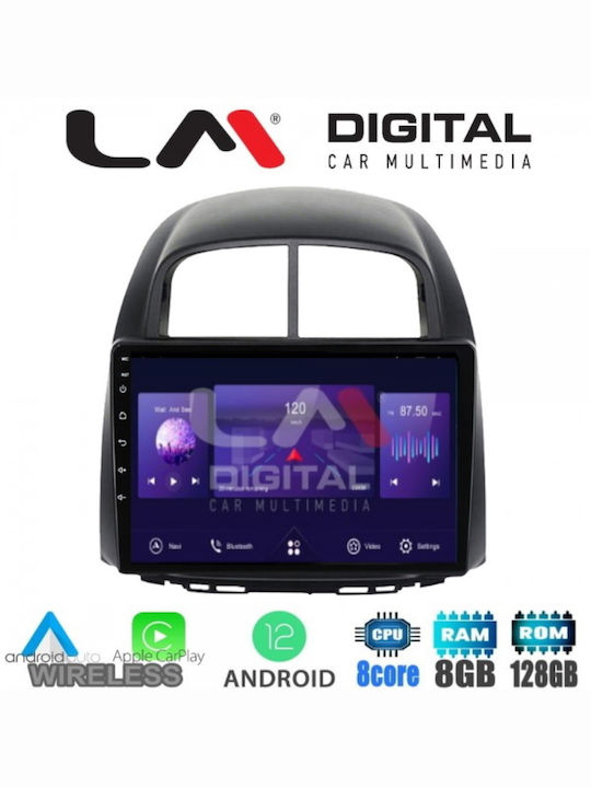 LM Digital Ηχοσύστημα Αυτοκινήτου για Daihatsu Sirion Subaru Justy Justy (Bluetooth/USB/AUX/WiFi/GPS/Apple-Carplay/Android-Auto) με Οθόνη Αφής 9"