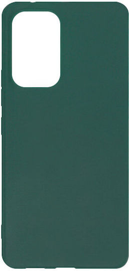 Nemo Matt Soft Back Cover Σιλικόνης Dark Green (Galaxy A53)