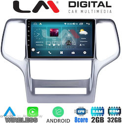 LM Digital Ηχοσύστημα Αυτοκινήτου για Jeep Grand Cherokee 2011-2013 (Bluetooth/USB/WiFi/GPS) με Οθόνη Αφής 9"