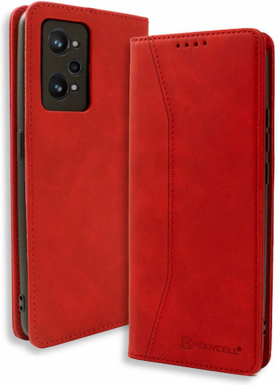 Buchen Sie Synthetisches Leder Rot (Realme GT Neo 3T 5G)