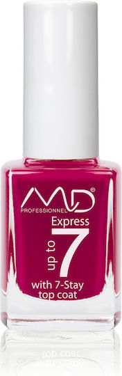 MD Professionnel Express Up To 7 Lac De Unghii Luciu Uscare Rapidă Roșu 868 12ml