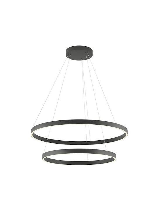 Redo Group Febe Pendant Lamp with Built-in LED Black