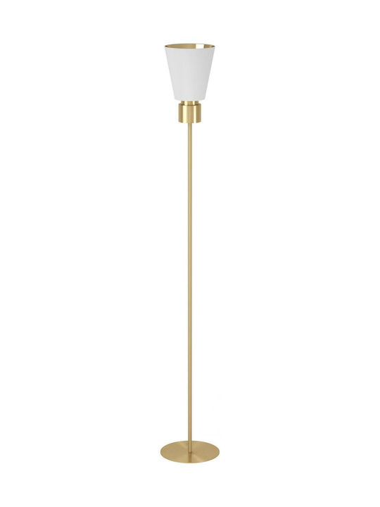 Eglo Aglientina Stehlampe H170xB20cm. mit Fassung für Lampe E27 Gold