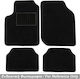 Race Axion Set of Front and Rear Mats 4pcs for Toyota Verso / Yaris 5D 1999+ Black