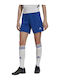 Entrada 22 Women's High-waisted Sporty Shorts Blue