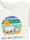 Παιδικό T-shirt Λευκό Jet Stream