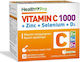 Health Pro Vitamin C 1000 & Zinc & Selenium & D3 Vitamin for Immune System Boost 30 sachets