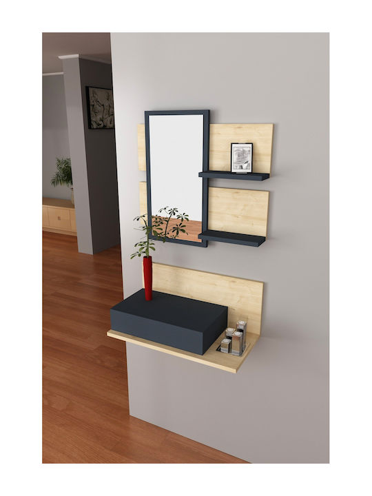 Diverso Hallway Furniture with Mirror 60x31.3x87.5cm