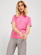 Jack & Jones Women's T-shirt Pink