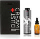Dust+Cream With Shampoo Eastern Elixir 300ml & Oil for Face & Moustache 30ml 330ml