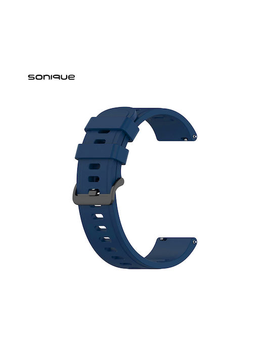 Sonique Λουράκι Navy Μπλε (Amazfit GTS/GTS 2/GTS 2e/GTS 2mini/GTR 42MM/BIP U/BIP/BIP lite/ZEPP E)